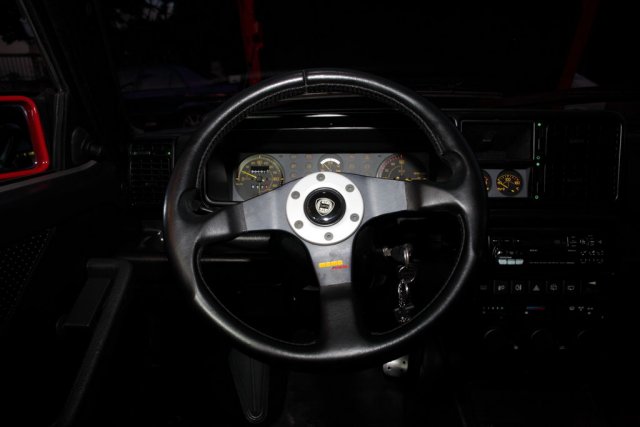 Black Evoluzione steering 2